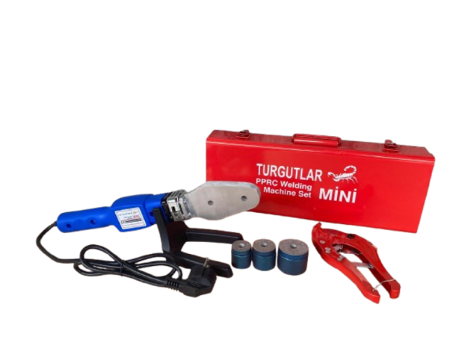 TURGUTLAR PPRC Boru Kaynak Makinası 800 Watt (KIRMIZI) (6/Koli) 